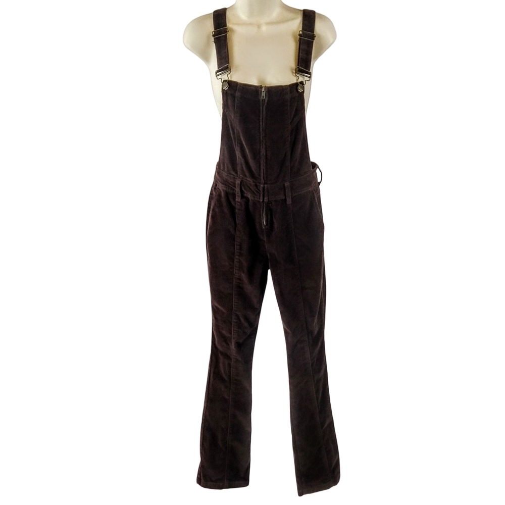 Vanilla Star Brown Corduroy Overalls